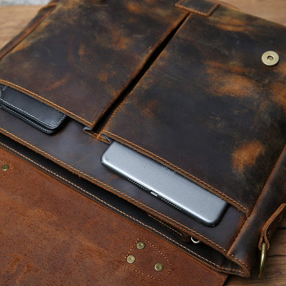 Sac à Main Homme Cuir Marceau | La Casa du Cuir sac à main