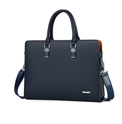 Sac à Main Homme Cuir Mathis | La Casa du Cuir Bleu / Cuir / 14 Pouces sac à main