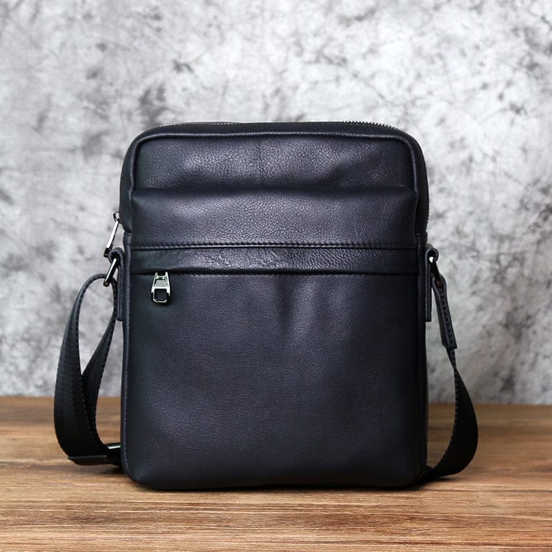 Sac à Main Homme Cuir  Bleu / Cuir / Homme sac à main