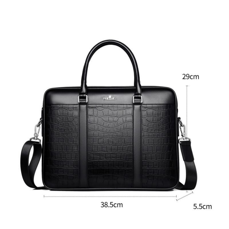 Sac à Main Homme Cuir  Noir / Cuir / Homme sac à main