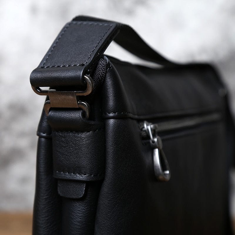 Sac à Main Homme Cuir  Noir / Cuir / Homme sac à main