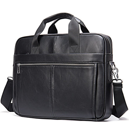Sac à Main Homme Cuir Eliott | Élégance & Organisation Quotidienne Noir Normal / Cuir Vegan / Homme sac à main