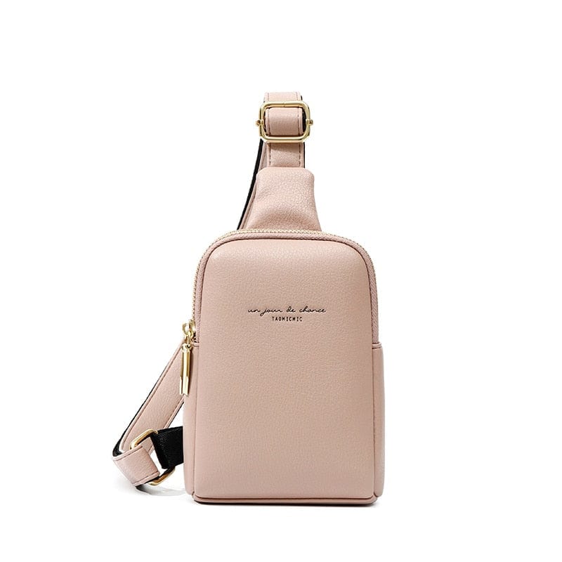 Sac Banane Cuir Femme } Rosé / Cuir PU / Style urbain Sacs banane