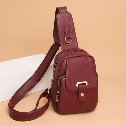 Sac Banane Cuir Femme Alexandra | La Casa du Cuir Rouge / Cuir PU / Femme Sacs banane