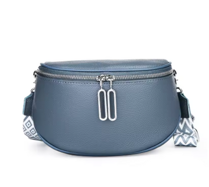 Sac Banane Cuir Femme Viviana | La Casa du Cuir Bleu / Cuir Vegan / Femme Sacs banane