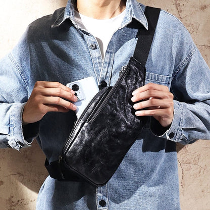 Sac Banane Cuir Homme Simon | La Casa du Cuir Sacs banane