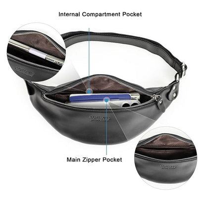 Sac Banane Cuir Homme Clément