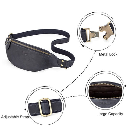 Sac Banane Cuir Homme Lyam