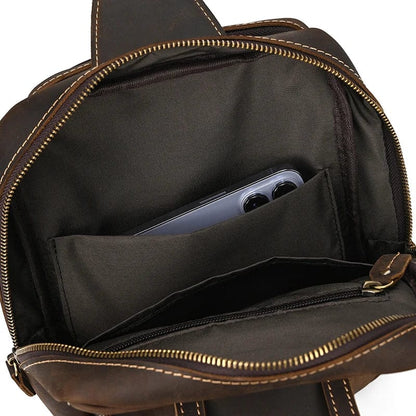 Sac Banane Cuir Homme Rolando | La Casa du Cuir Sacs banane