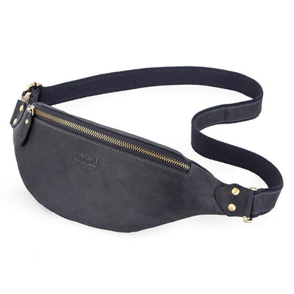Sac Banane Cuir Homme Yanis | La Casa du Cuir Bleu / Cuir / Homme Sacs banane