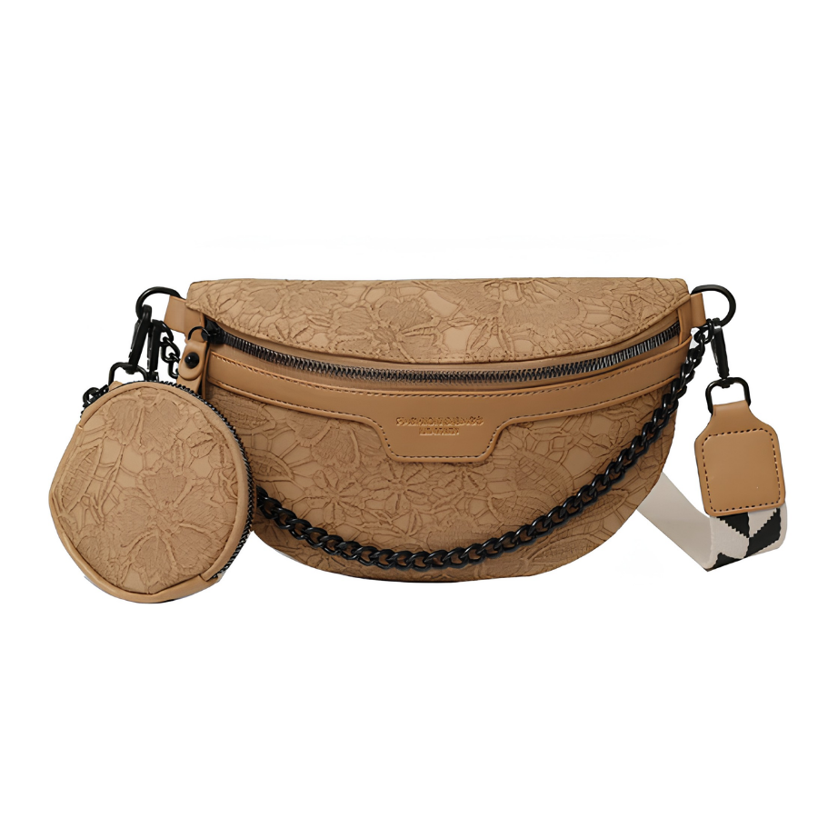 Banane Femme | La Casa du Cuir Khaki / Cuir Vegan
