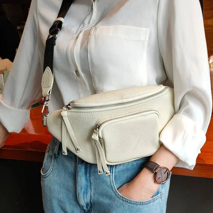 Sac Banane Femme Chic en Cuir Sac Cuir