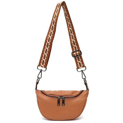 Sac Banane Femme Chic Lys Marron / 25x14x7cm / Cuir Sac Banane