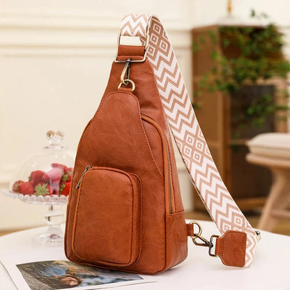 Sac Banane Femme Tendance Marseille Marron / 20x10x35cm / Cuir (PU) Sac Cuir