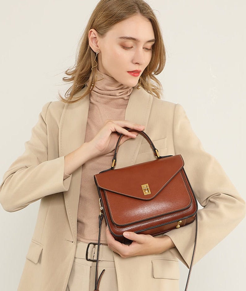 Sac à main bandoulière cuir clearance femme