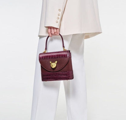 Sac Bandoulière Cuir Femme Agathe | La Casa du Cuir Noir / Cuir / Femme Sac bandoulière