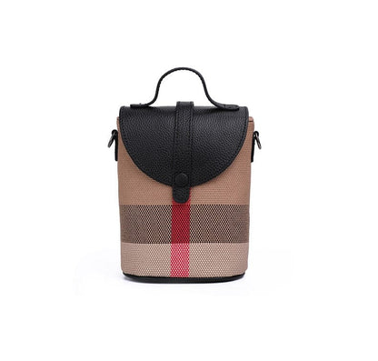 Sac Bandoulière Cuir Femme Lena | La Casa du Cuir Noir / Cuir Synthétique / Femme Sac bandoulière