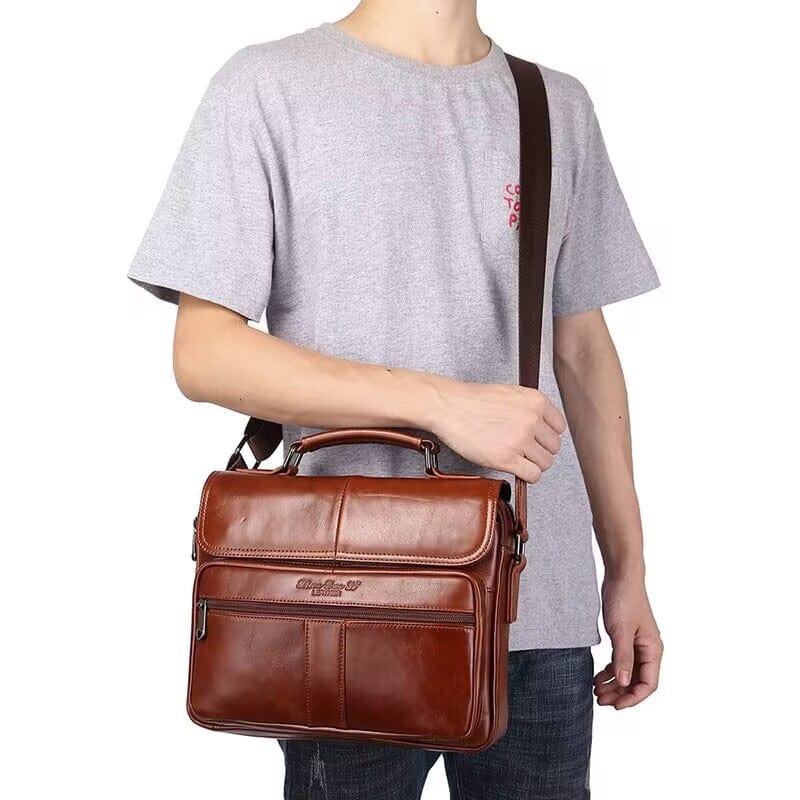 Sac Bandoulière Homme Cuir  Sac bandoulière