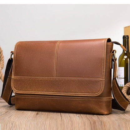 Sac Bandoulière Homme Cuir Nathan | La Casa du Cuir Sac bandoulière