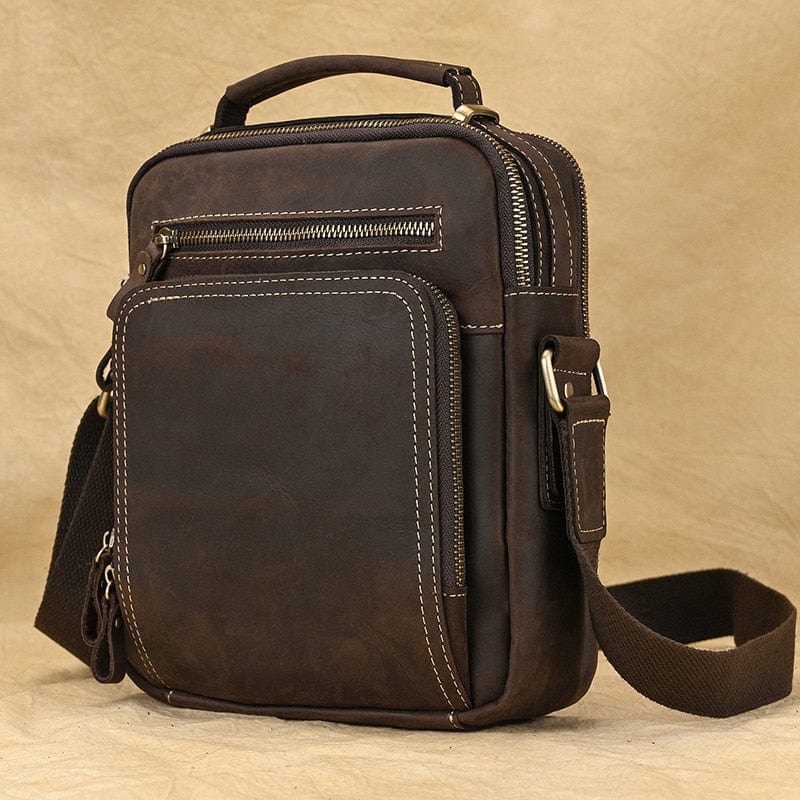 Sac Bandoulière Homme Cuir  Sac bandoulière