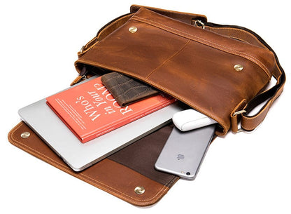 Sac Bandoulière Homme Cuir Nathan | La Casa du Cuir Sac bandoulière