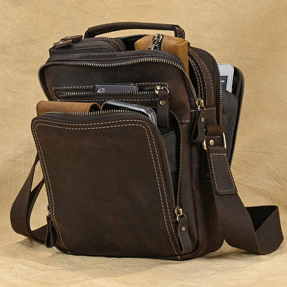 Sac Bandoulière Homme Cuir Travail | Élégant et Pratique Sac bandoulière