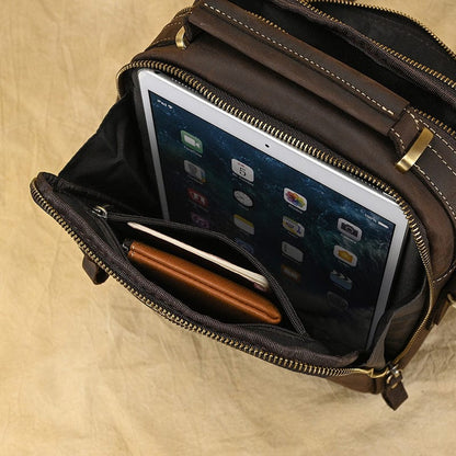 Sac Bandoulière Homme Cuir Travail | Élégant et Pratique Sac bandoulière