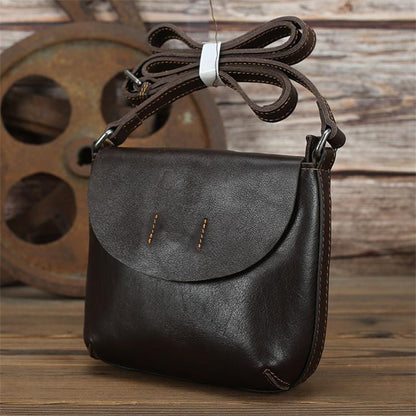 Sac Bandoulière Homme Cuir Sacha | La Casa du Cuir Café / Cuir / Homme Sac bandoulière