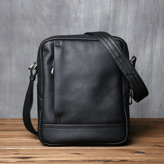 Sac Bandoulière Homme Cuir  Noir / Cuir / Homme Sac bandoulière