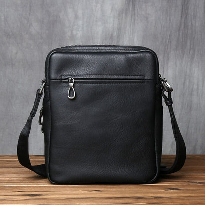 Sac Bandoulière Homme Cuir Aaron | La Casa du Cuir Noir / Cuir / Homme Sac bandoulière