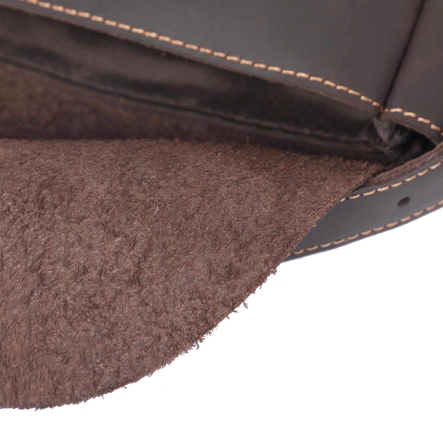 Sac Bandoulière Homme Cuir Vintage Claude | Authentique Chocolat / Cuir Véritable