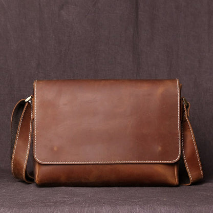 Sac Bandoulière Homme Cuir Tom | La Casa du Cuir Marron Clair / Cuir / Homme Sac bandoulière