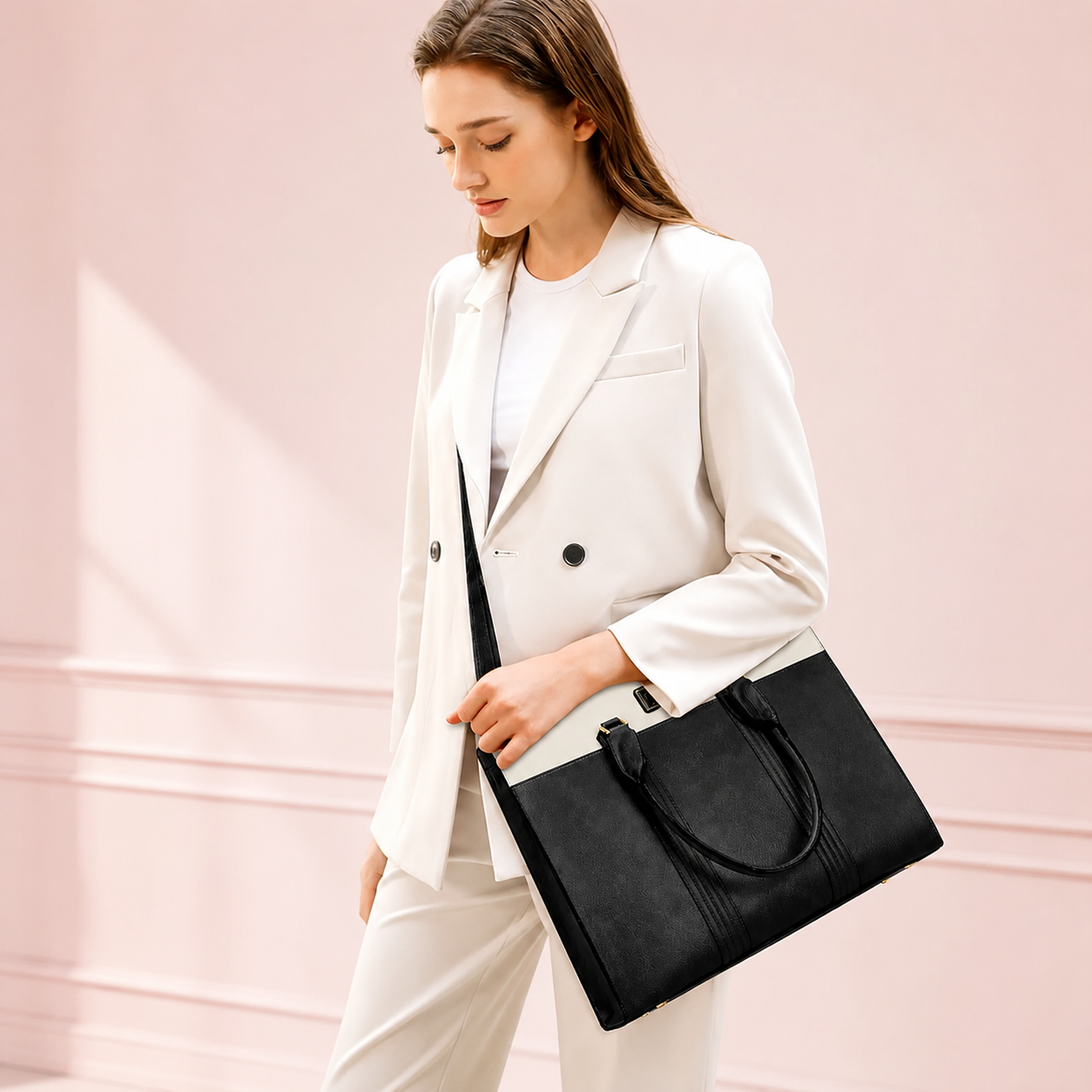 Sac Bureau Femme Maude | Sac Ordinateur Femme Chic 16"