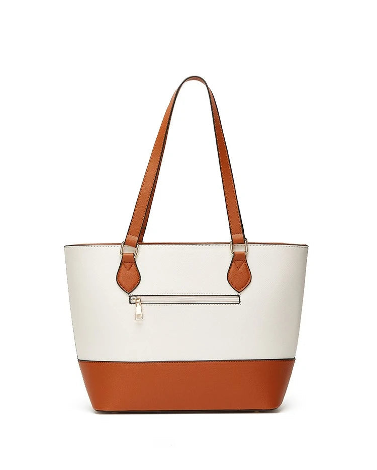 Sac Cabas Camille – Ensemble 4-en-1 Femme Chic & Polyvalent Sac Cabas