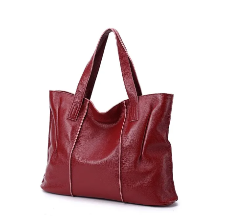 Sac Cabas Cuir Souple Femme – Grand Format et Couleurs Tendance Sac Cuir Femme
