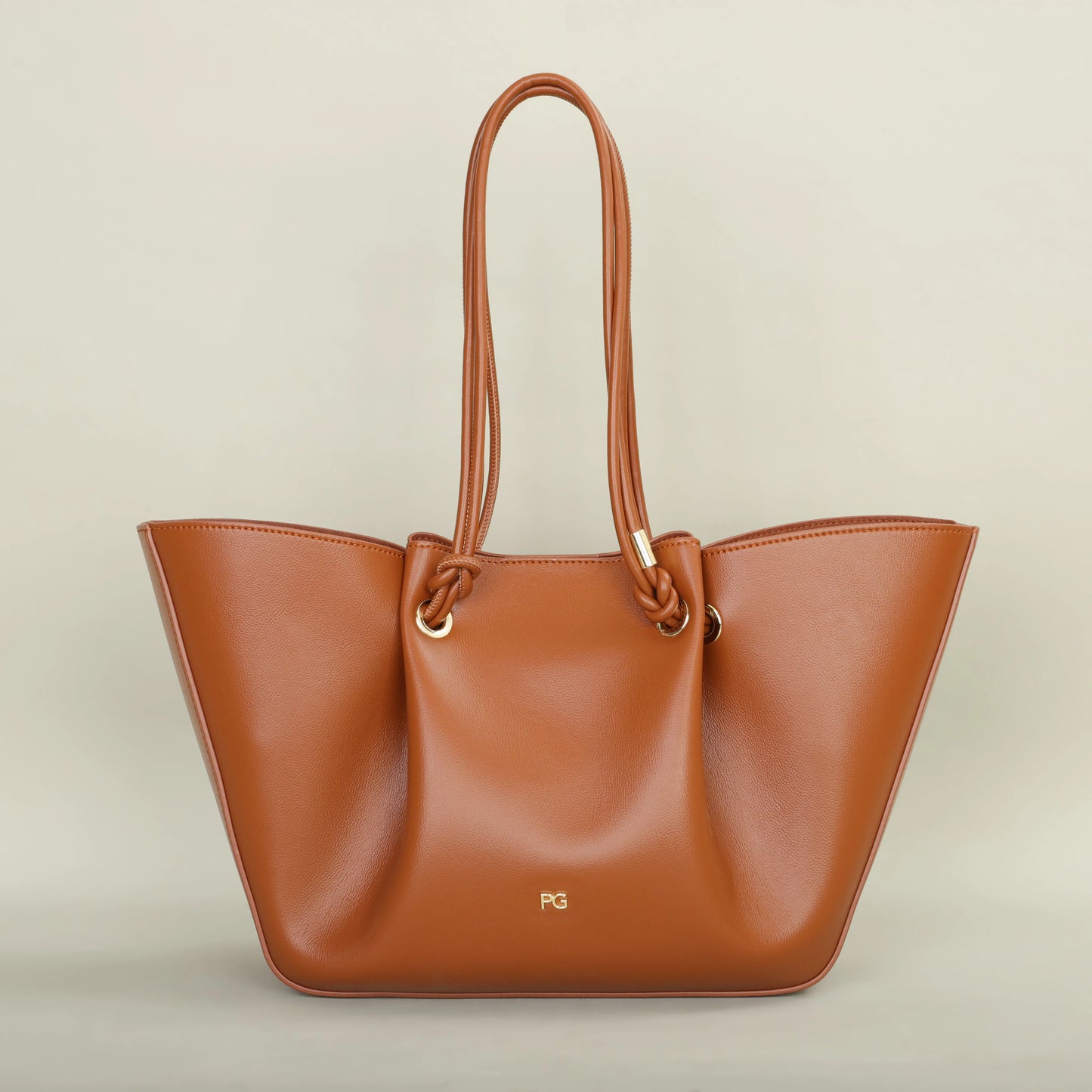 Sac Cabas Femme Luxe Colette – Élégance Chic au Quotidien à Prix Doux Camel / Cuir Vegan