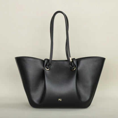 Sac Cabas Femme Luxe Colette – Élégance Chic au Quotidien à Prix Doux Noir / Cuir Vegan