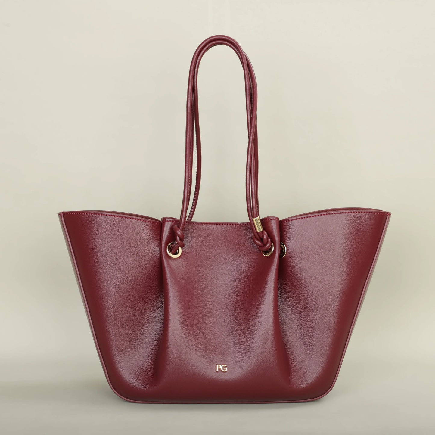 Sac Cabas Femme Luxe Colette – Élégance Chic au Quotidien à Prix Doux Vin Rouge / Cuir Vegan