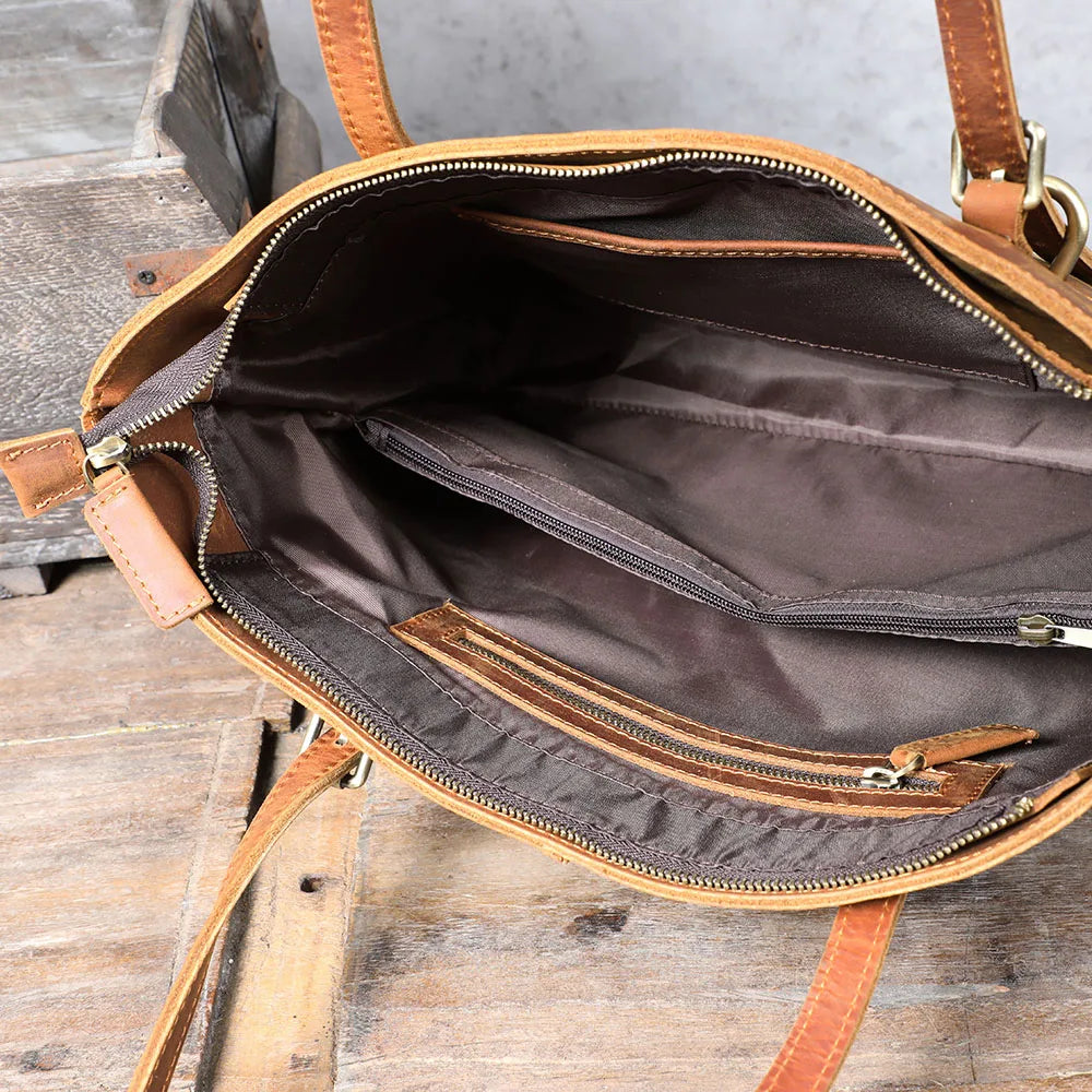 Sac Cabas Homme Cuir Élégant | Minimaliste & Intemporel Sac Cuir