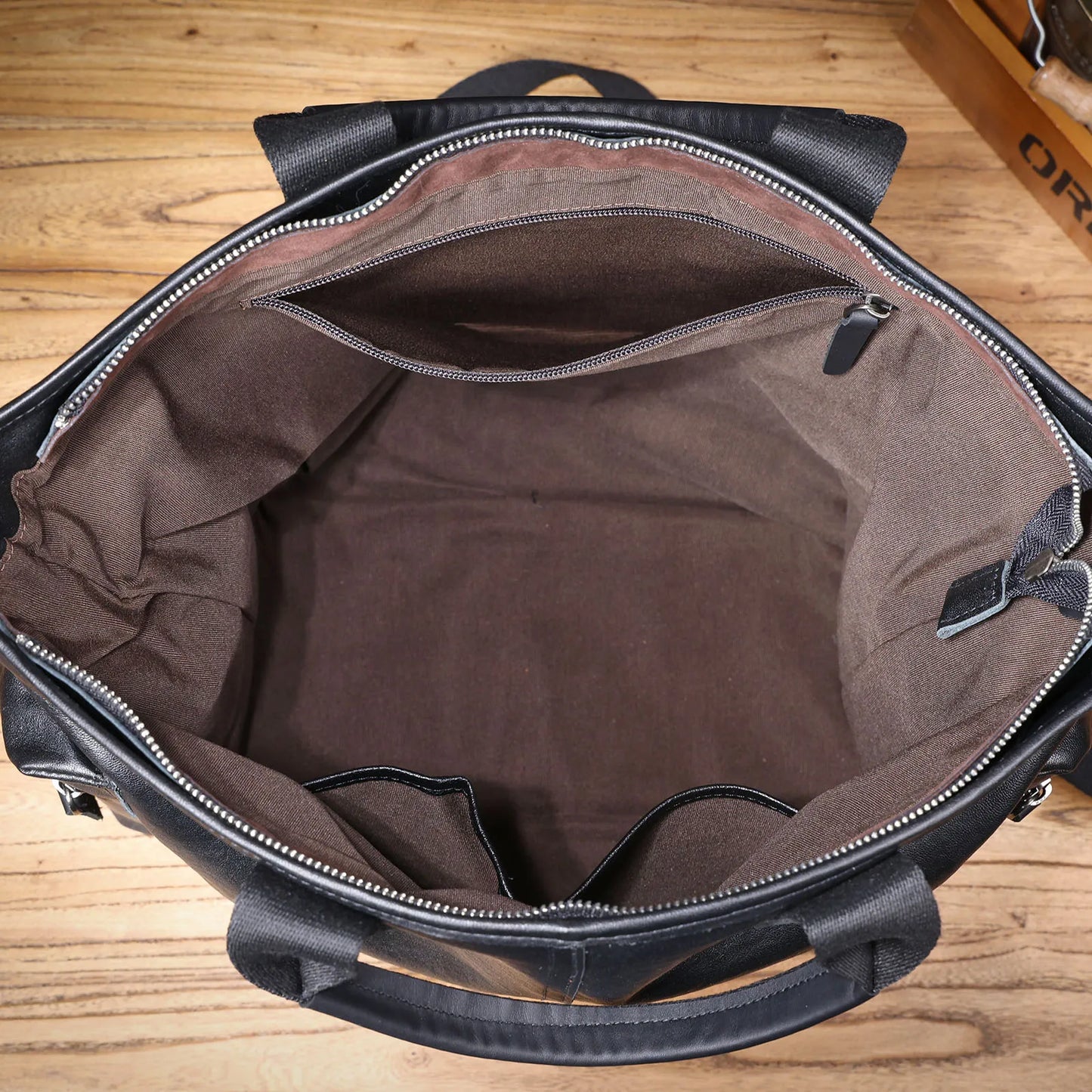 Sac Cabas Homme Cuir Ordinateur | Grand Format Travail Élégant Sac Cuir