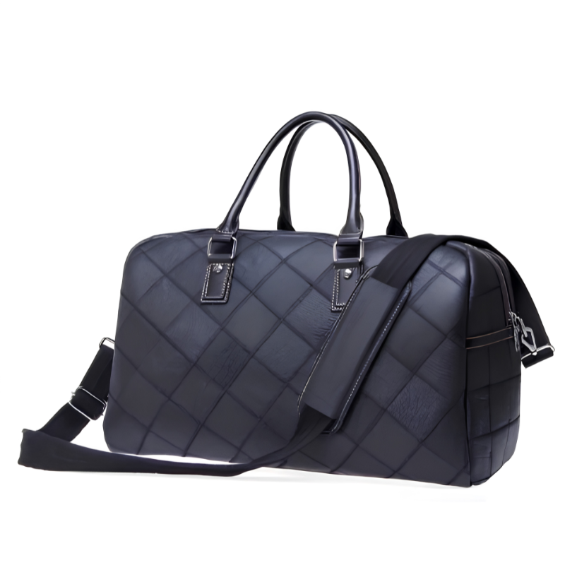 Sac Cuir de Voyage Claude – Élégance & Style pour vos Escapades Noir / Cuir Véritable Sac de voyage