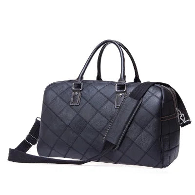 Sac Cuir de Voyage Claude – Élégance & Style pour vos Escapades Noir / Cuir Véritable Sac de voyage
