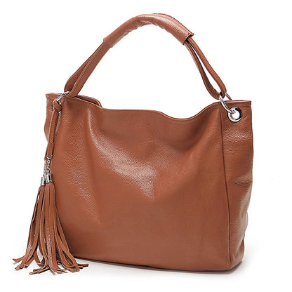 Sac Cuir Femme Cabas Amatista – Élégant & grand format Camel / Cuir Véritable Sac Cuir Femme