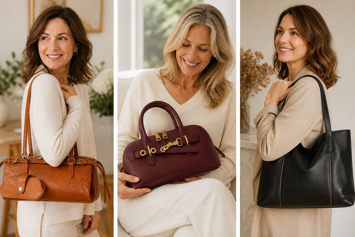 <strong>Le Cadeau Parfait pour la Fête des Mères 💐 – Sacs en Cuir Femme</strong>