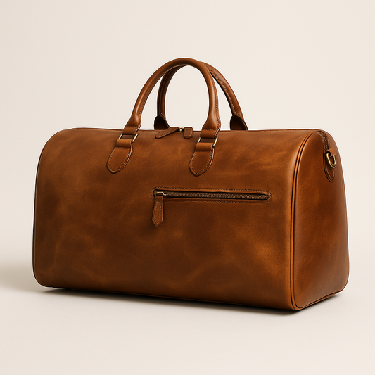Sac Cuir Homme Voyage Naim – Élégant & Pratique pour Week-End Marron Vintage / Cuir / Homme Sac de voyage