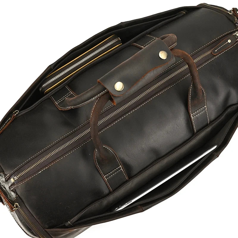 Sac de Voyage Costume Homme Cuir Gabriel | Business 48h