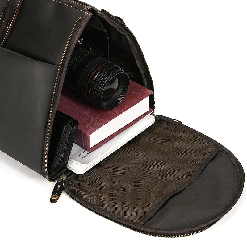 Sac de Voyage Costume Homme Cuir Gabriel | Business 48h