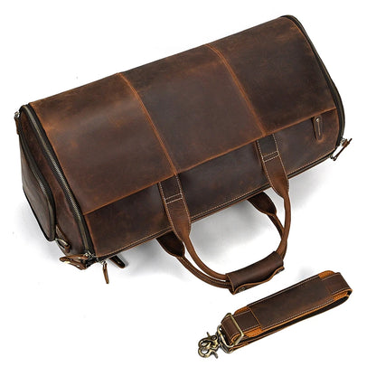 Sac de Voyage Costume Homme Cuir Gabriel | Business 48h