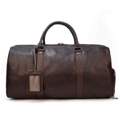 Sac de voyage Cuir Femme Capucine | La Casa du Cuir Marron '55cm) / Cuir / Femme Sac de voyage