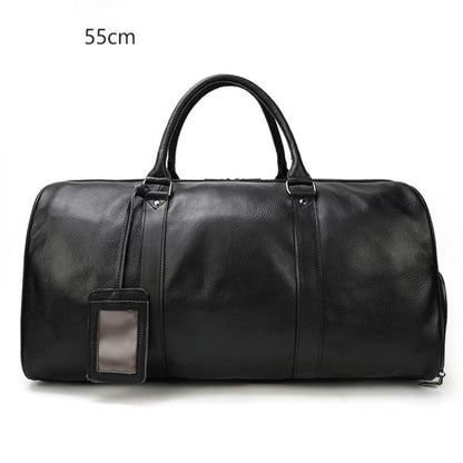 Sac de voyage Cuir Femme Capucine | La Casa du Cuir Noir (55cm) / Cuir / Femme Sac de voyage